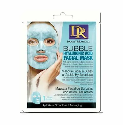 Daggett & Ramsdell Facial Sheet Bubble Mask Hyaluronic Acid (6-PACK) • $16.50