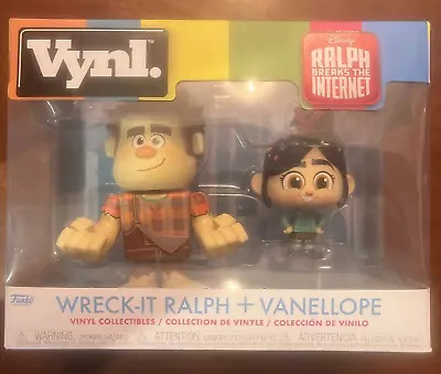 Funko Vynl Disney 2-pack Wreck-It Ralph And Vanellope - Mint • $39.96