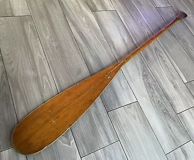 Vintage OLD TOWN Canoe Co Maine 5 Ft 3 In Length Rowing Paddle Oar • $200