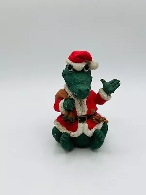 Vintage Santa Gator Christmas Decor ~ 4.5  Tall Midwest Of Cannon Falls • $10.50