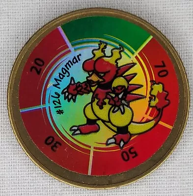 Magmar #126 Hasbro Pokemon Battling Coin Game • $19.99