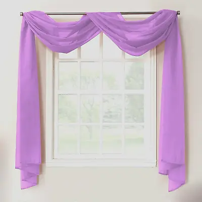 Window Dressing Lilac Scarf  Extra Large   1.5m Wide  X 5m Length • £11.99