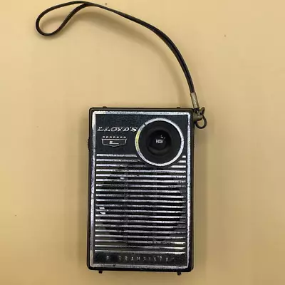 VINTAGE LLOYD'S 6 Transmission TR 6P AM Portable Radio Tested  • $19.99