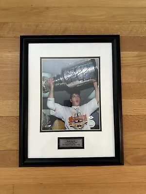 Mark Recchi Pittsburgh Penguins Auto Framed Photo - 1991 Stanley Cup Champions • $19
