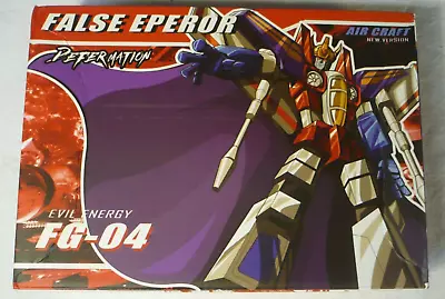 3rd Party Masterpiece Starscream Transformers Emperor Starscream • $60