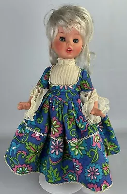 Furga 1960'S Doll Vintage #6785 Damina Vince White/Silver/Gray Hair ITALY • $45