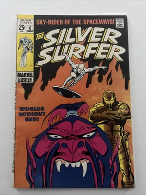 $45.99 • Buy The Silver Surfer #6 - 1969 - Silver Age Marvel