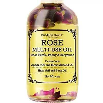 PROVENCE BEAUTY Rose Multi Use Oil For Hair ~ Nails ~ Body 4oz  Sealed + Free🎁 • $18