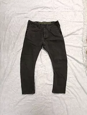 G-Star Raw Type C 3D Tapered Jeans Zip Men’s 32x25 Black  • $43.99