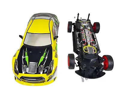 RC Supra 1:10 Racing Car Model 2WD Drift STYLE Battery Power Radio Control UK RC • £27.02