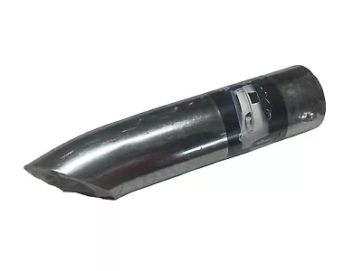 Pilot PMZ-004 Chrome 9” Exhaust Tip W/ Slant Cut & Turn Down 2 1/8  Inlet NEW • $23