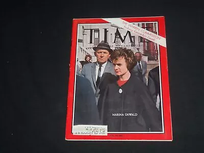 1964 February 14 Time Magazine - Marina Oswald - T 1888 • $45