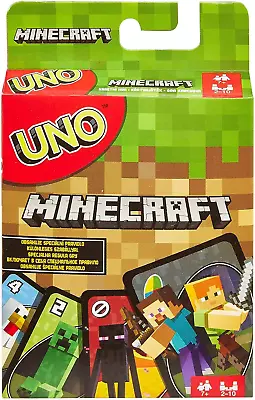 UNO Mattel - Card Games - Minecraft • $19.31