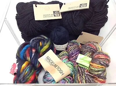 You Pick/Choose Madeline Tosh Malabrigo & Other Yarn Skeins (Blacks/Multi) NEW • $15