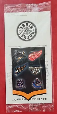 1998 Labatt Blue Hockey NHL Shield Fridge Magnet Lower Center  In Package  • $7.29