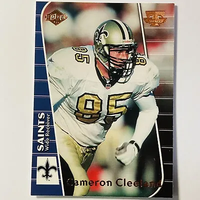 1999 Collectors Edge Triumph Cameron Cleeland #T21 New Orleans Saints Card Tc4 • $1.80