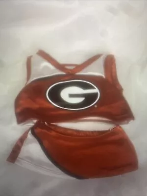 Build A Bear Cheerleading Uniform UGA University Of Georgia  Cheer • $14