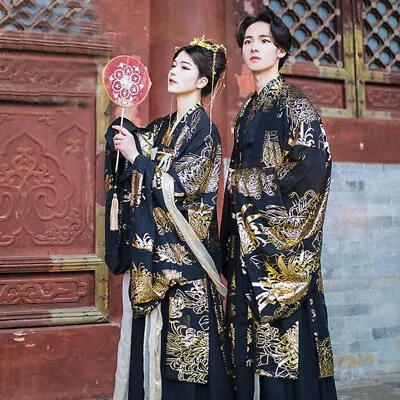 Kimono Cardigan Men Women Asian Style Clothes CouplesMatching Tang Dynasty Hanfu • $42.74