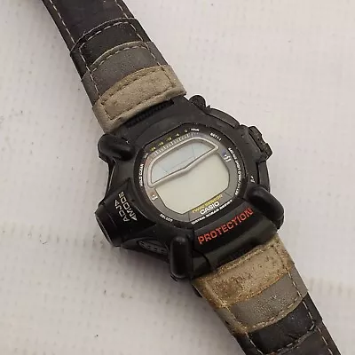 Casio G-shock Riseman Dw-9100 Digital Quartz Watch Wr 200m For Parts Or Repair  • $39