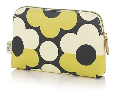 BNWT Orla Kiely Yellow Cosmetic Bag Floral Mod • $50