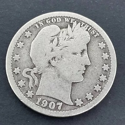 1907 O Barber Liberty Head Quarter US Coin • $8.50