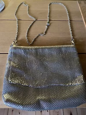 A Glomesh / Chain Mail Silver Evening Bag By Olga Berg • £26