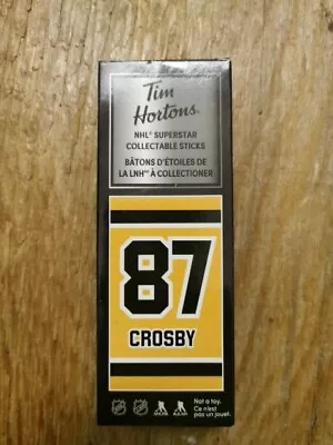 Sidney Crosby Tim Hortons NHL Collectible Mini Hockey Stick New! Free Shipping! • $10.99