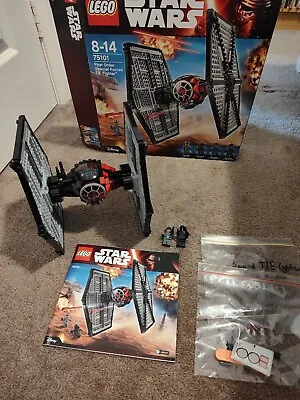 LEGO Star Wars: First Order Special Forces TIE Fighter (75101) Complete With Box • $59