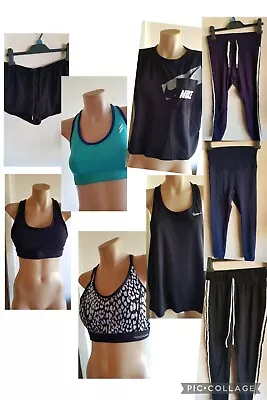 Sports Clothes Ladies Sz10/12 Lorna Jane Tights To Nike Tops 9 Pcs Rrpover300 • $120