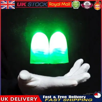 2pcs Light Up Thumbs Battery Powered Flashing Fingers Best Gifts For Performance • £4.36