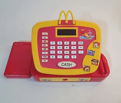 2004 McDonald's Drive Thru Electronic Talking Cash Register Toy Tested Works • $29.32