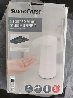 Silvercrest Electric Soap/Hand Sanitiser Dispenser 280ml Hygiene Touch-free USED • £19.99