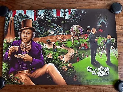 Adam Rabalais - Willy Wonka & The Chocolate Factory Poster Art Print BNG | Mondo • $169.99