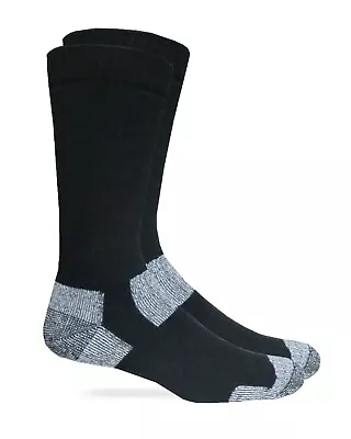 Carolina Ultimate Mens Full Cushion Steel Toe Boot Work Crew Socks 2 Pair Pack • $12.99