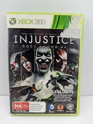 $10.29 • Buy INJUSTICE : Gods Among Us - XBOX 360 Game - PAL B2