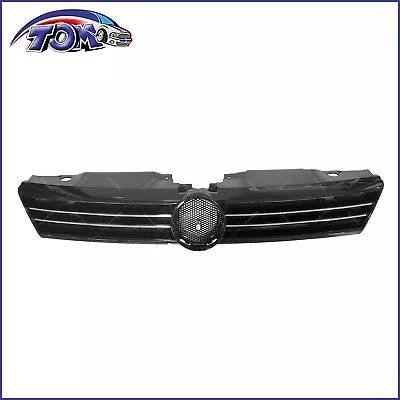 $44.59 • Buy Front Upper Grille Mesh Black W/ Chrome FOR 2011-2014  VW JETTA SEDAN MK6