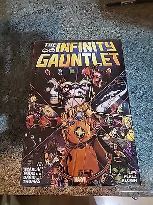 Marvel Comics Infinity Gauntlet Omnibus By Jim Starlin Hardback  • £65