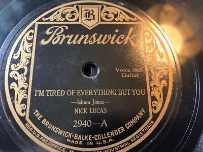 Lot Of 13  - 78 RPM Blue BRUNSWICK Vintage Records. Steve AllenArtie Shaw &More • $19.99