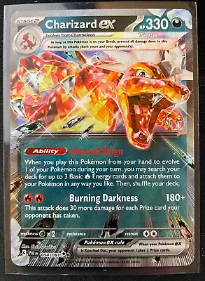 Charizard EX Paldean Fates 54/091 Pokemon Card TCG - Near Mint • $7.99