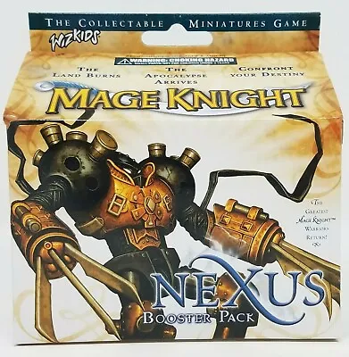 Mage Knight Nexus Booster Pack (Sealed OOP) - Wizkids 2005 - WZK0220US • $24.95