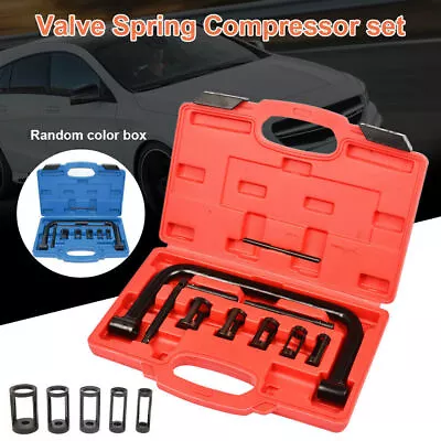 Motorcycle Car Valve Clamps Spring Compressor Removal Repair Tool Kit Free Ship • $28.09