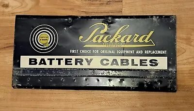 Packard Battery Cables Vintage 1950s Sign • $240