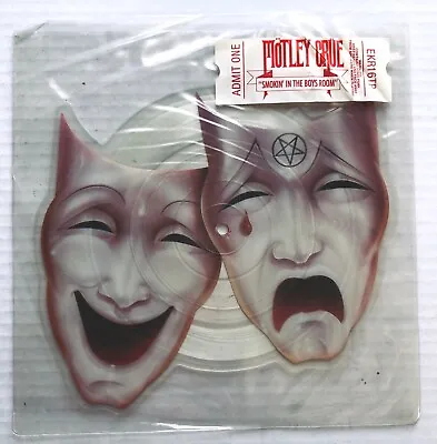 MOTLEY CRUE Smokin' In The Boys Room 1985 UK 7  SHAPED PICTURE DISC 45 Metal  • $250