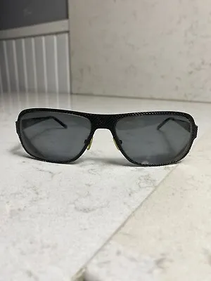 Tumi Brooklyn Black Steel 60 15 135 Cat 3 POLARIZED ZR3 SUNGLASSES Rare EUC • $39.95