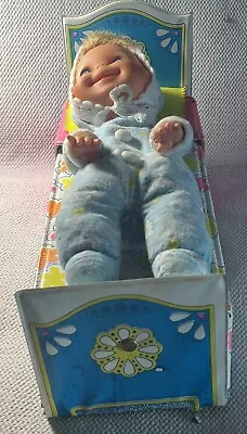 Vintage 1970s Mattel Baby Beans Rare  Sheep PJ's  W/Original Bed - (ESTATE SALE) • $85