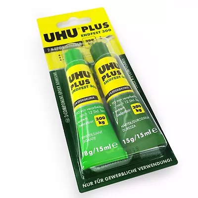 UHU Endfest Plus 300 – Two Component Adhesives - 15ml - BUY 3 GET 1 FREE • £9.99