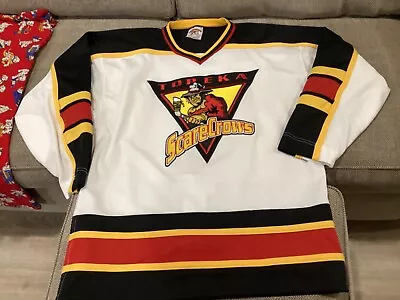 Topeka Scarecrows Hockey Jersey Size 50 Minor League CHL • $150