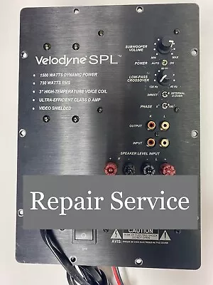 Velodyne SPL 12  Subwoofer Amp Module *** REPAIR SERVICE *** • $256