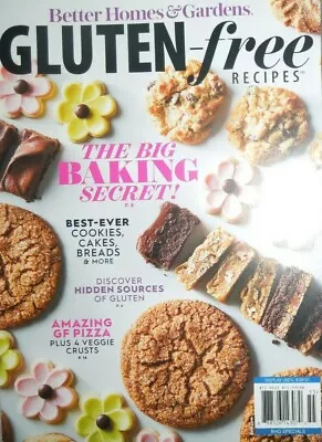 GLUTEN-FREE RECIPES Bh&g BIG BAKING SECRET Amazing Pizza HIDDEN SOURCES No Label • £8.03