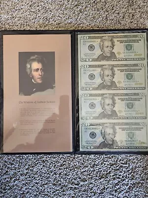 World Reserve Monetary Exchange Certified Uncut $20 Bills • $179